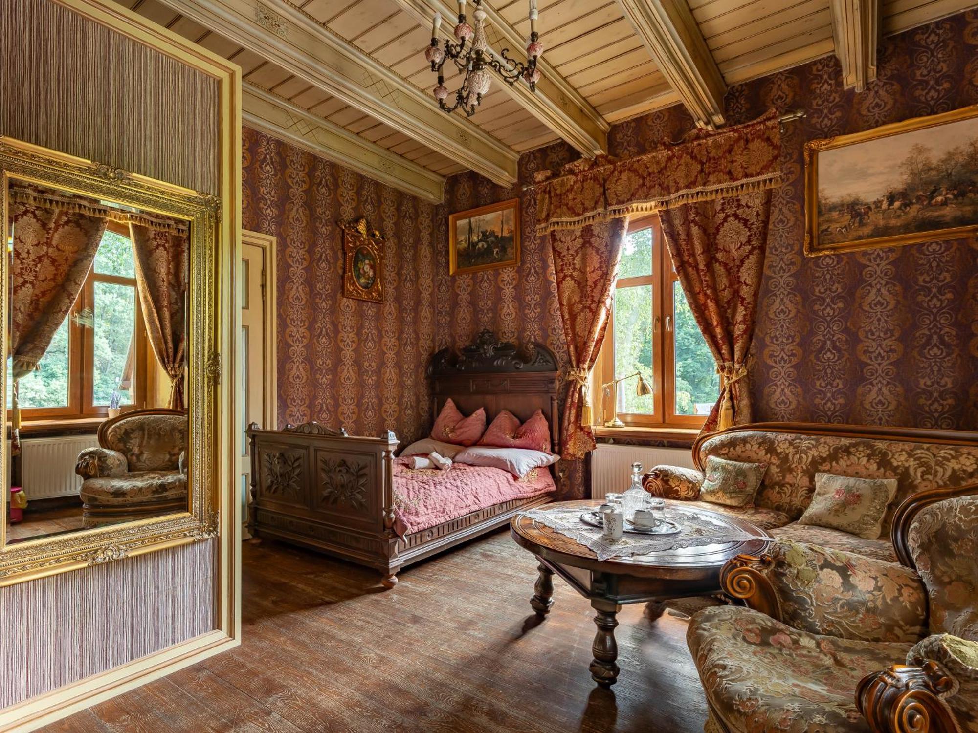 Dwor Mysinek Apartment Grabowiec  Luaran gambar